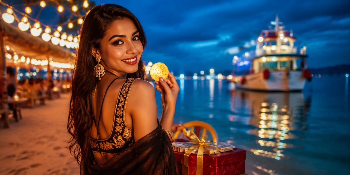 b88 Casino Entertainment & Lottery Prizes at the Beach of Saint Martin's Island